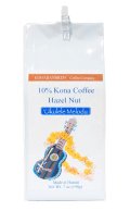 ハワイアンブリューコーヒー/ヘーゼルナッツ/10%KONA・粉タイプAD7oz(198g)