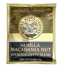 画像1: ロイヤルコナコーヒー/バニラマカダミア/10%KONA・ドリップコーヒーバッグ(10g) 