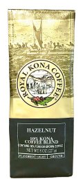 【1袋あたり1550円】ロイヤルコナコーヒー・ヘーゼルナッツ/10%KONA粉タイプ(227g)×12袋セット