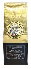 ロイヤルコナコーヒー・バニラクリームブリュレ/10%KONA・粉タイプAD8oz(227g)
