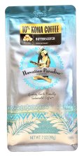 ハワイアンパラダイスコーヒー/バタースコッチ/10%KONA 粉タイプ（198g）