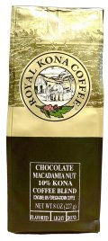 ロイヤルコナコーヒー/チョコマカダミア/10%KONA・粉タイプAD8oz(227g)