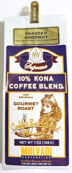 画像1: マルバディコーヒー/トーステッドココナッツ/粉タイプ7oz(198g) (1)