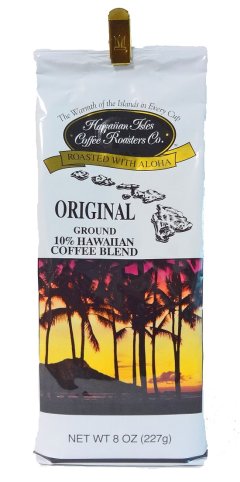 ハワイアンアイルズコーヒー/オリジナル10％Hawaiian Coffee/粉タイプ(227g)