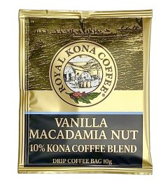 ロイヤルコナコーヒー/バニラマカダミア/10%KONA・ドリップコーヒーバッグ(10g) 