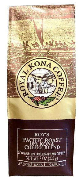 画像1: ロイヤルコナコーヒー/ロイズ/パシフィックロースト/10%KONA・粉タイプ(227g) (1)